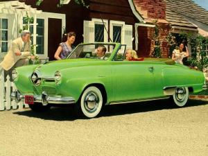 Studebaker Champion Regal DeLuxe Convertible 1950 года